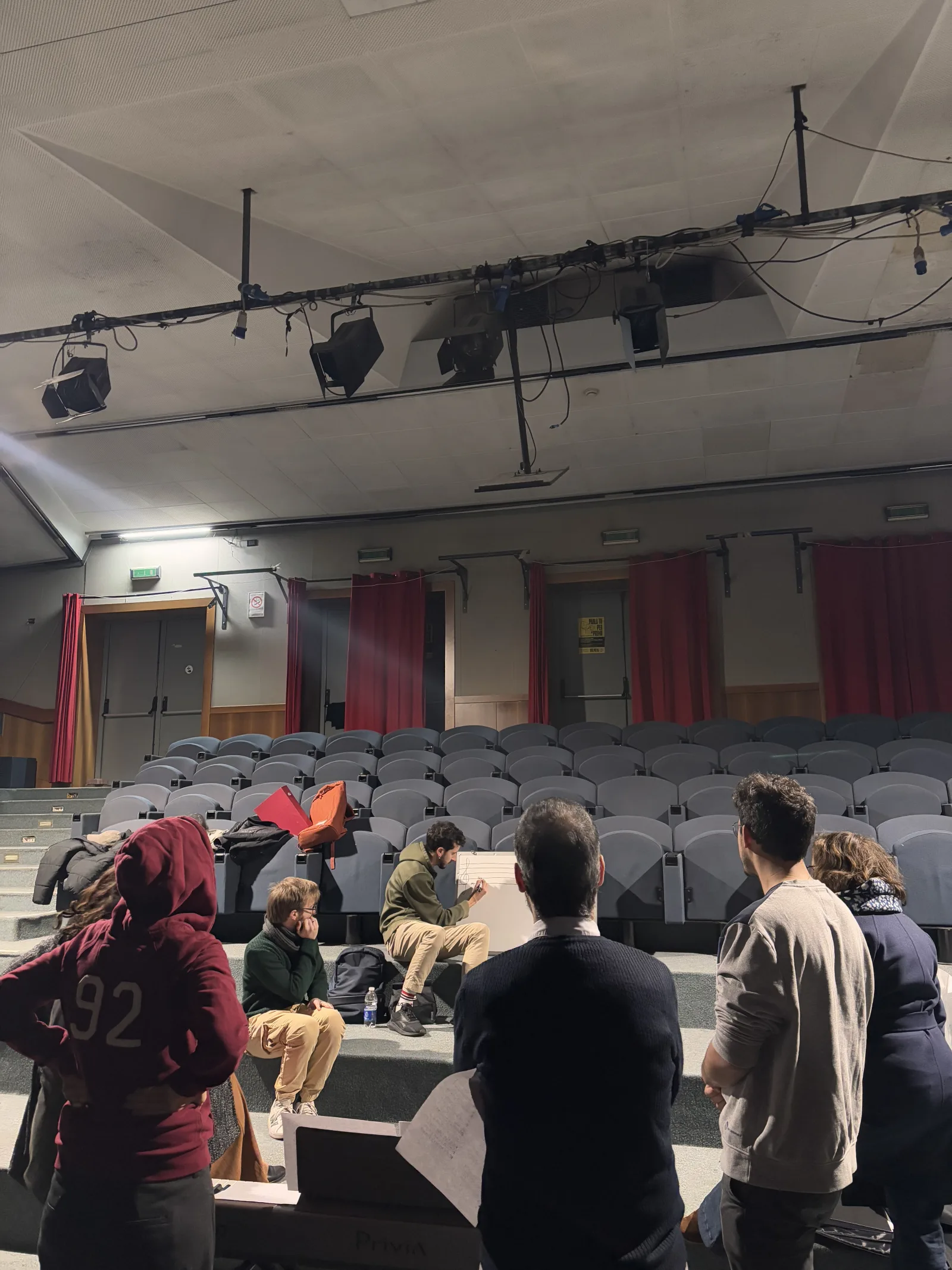 Lezione di Alfabetizzazione Musicale, dicembre 2024 Auditorium di SpinTime